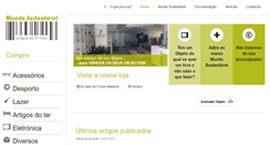 Desktop Screenshot of mundo-sustentavel.com
